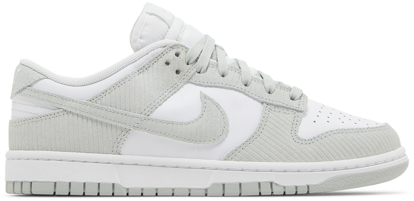 Nike Women's Dunk Low 'Light Silver Corduroy' Sneakers