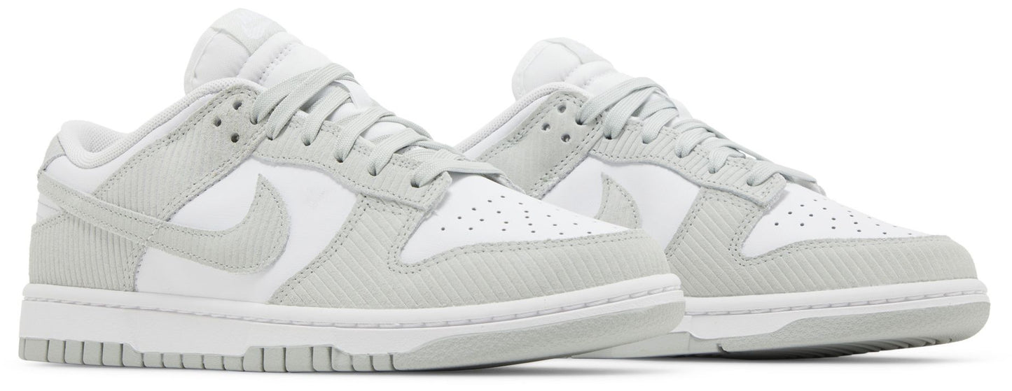 Nike Women's Dunk Low 'Light Silver Corduroy' Sneakers