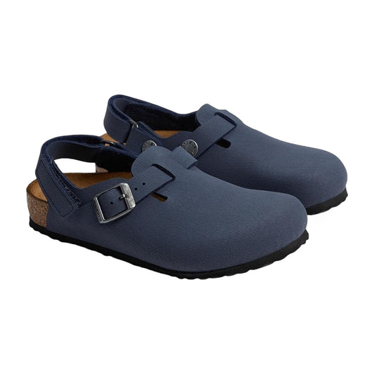 Birkenstock Boston Soft Footbed Suede Leather Clogs