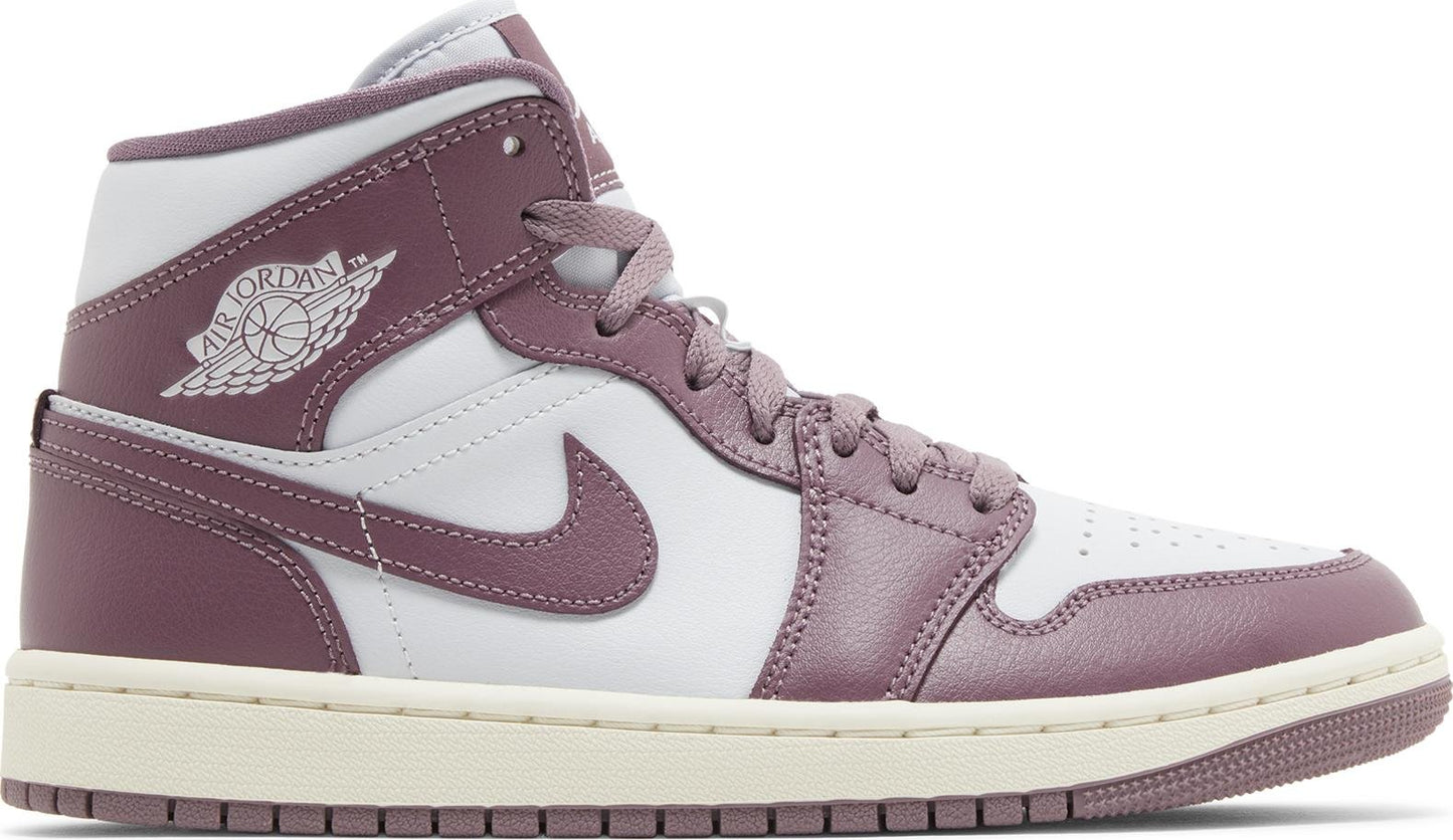 Air Jordan Women's Retro 1 Mid 'Sky J Mauve W' Sneakers