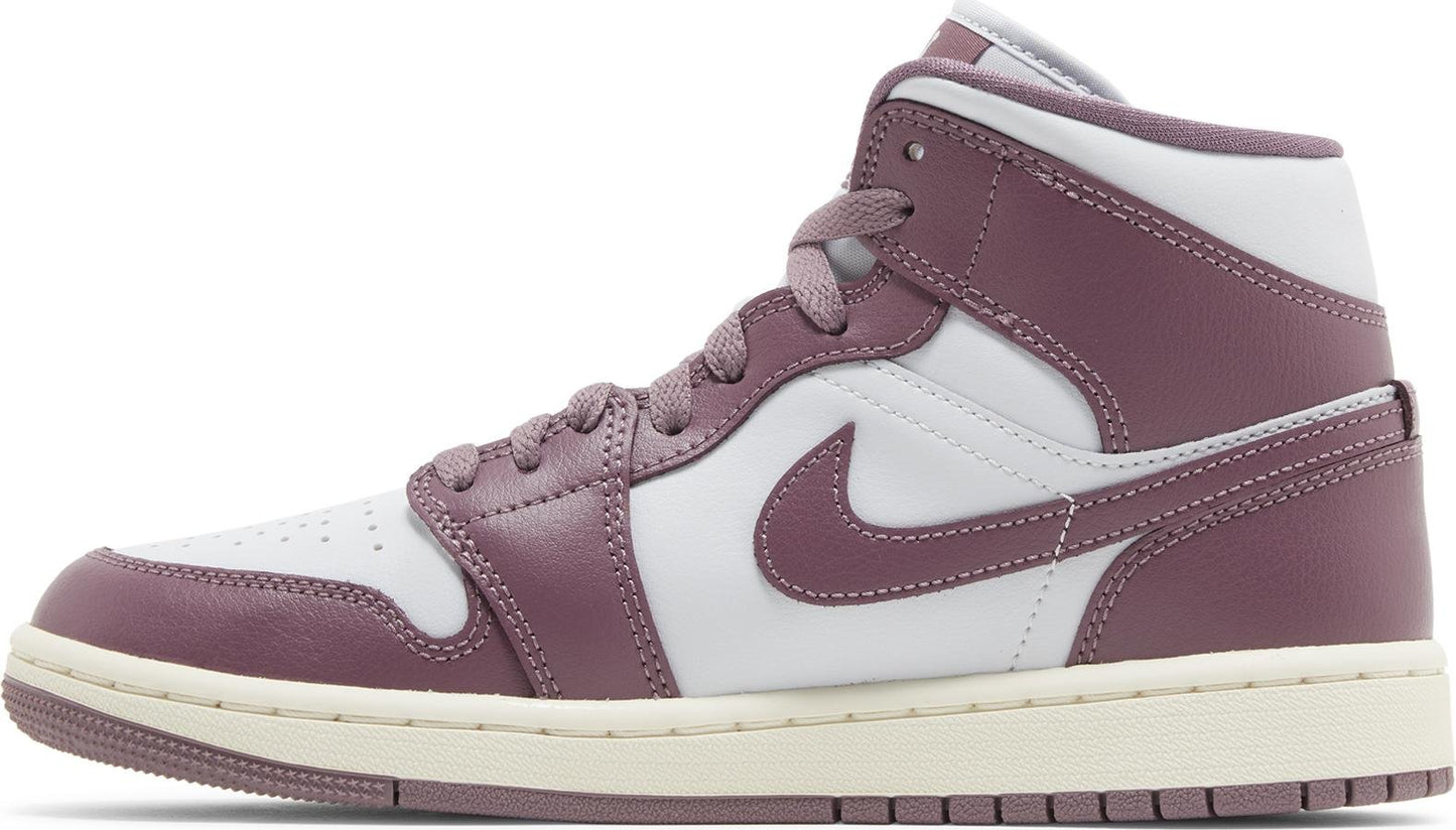 Air Jordan Women's Retro 1 Mid 'Sky J Mauve W' Sneakers