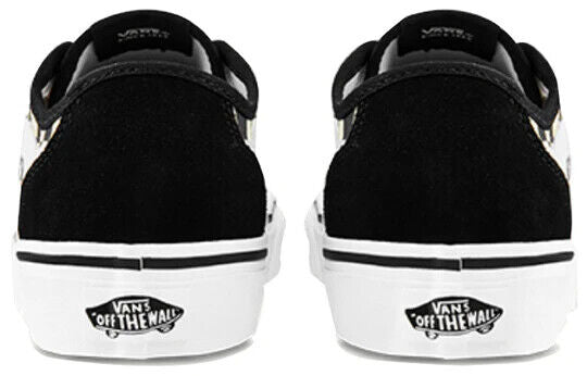 Vans Filmore Decon Women's Sneakers — Black/White/Checkerboard Canvas