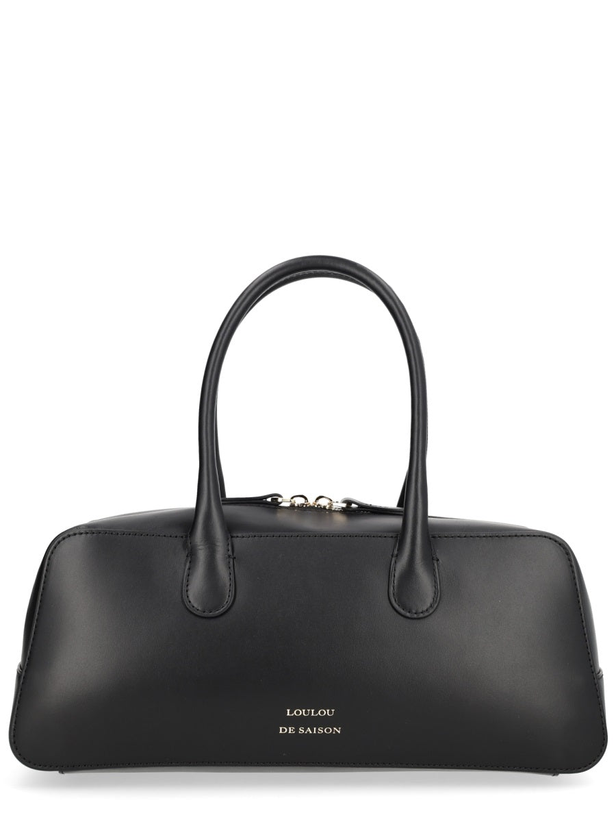 Handbag Seth Mini Black Calfskin