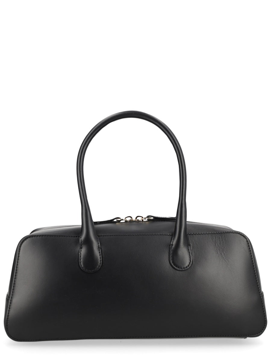 Handbag Seth Mini Black Calfskin
