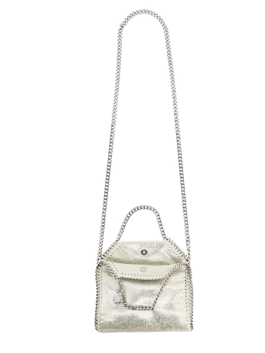 Handbag Falabella Micro Silver