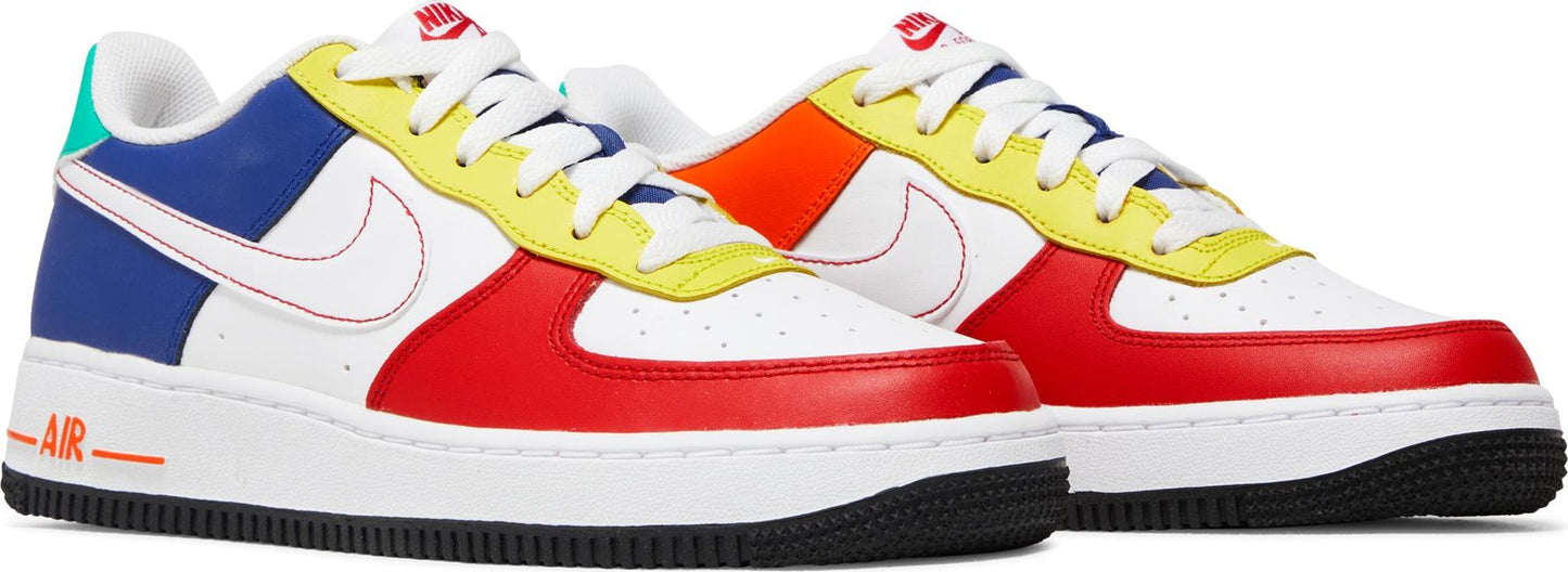 Nike Grade School Air Force 1 Low '07 Lv8 'Rubik'S Cube Gs' Sneakers