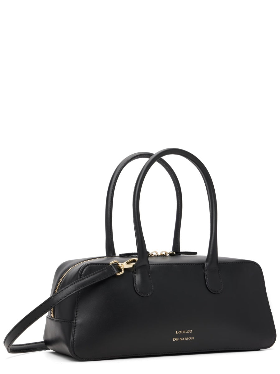 Handbag Seth Mini Black Calfskin