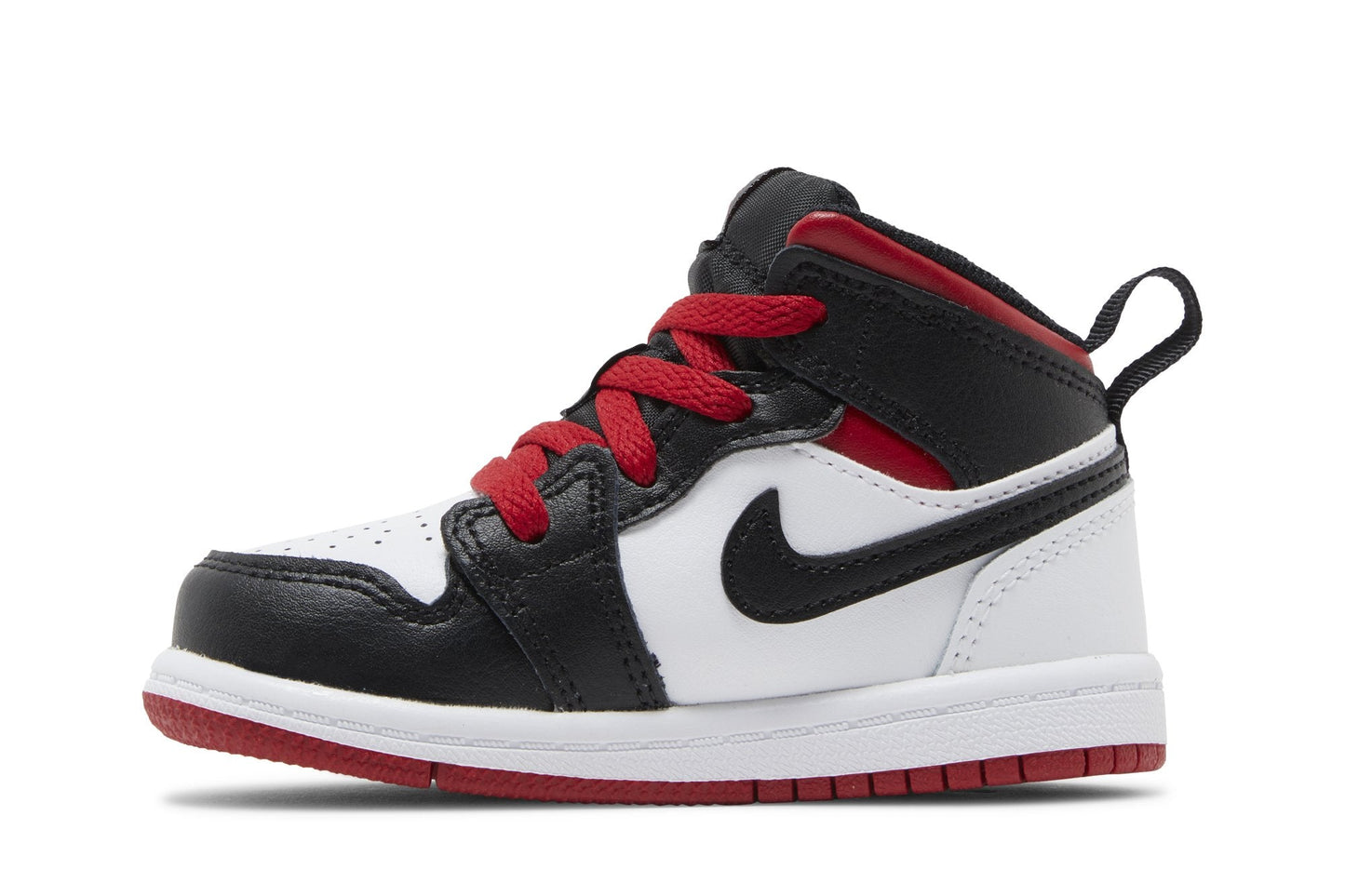 Toddlers Air Jordan Retro 1 Mid 'White Gym Red (Td)'