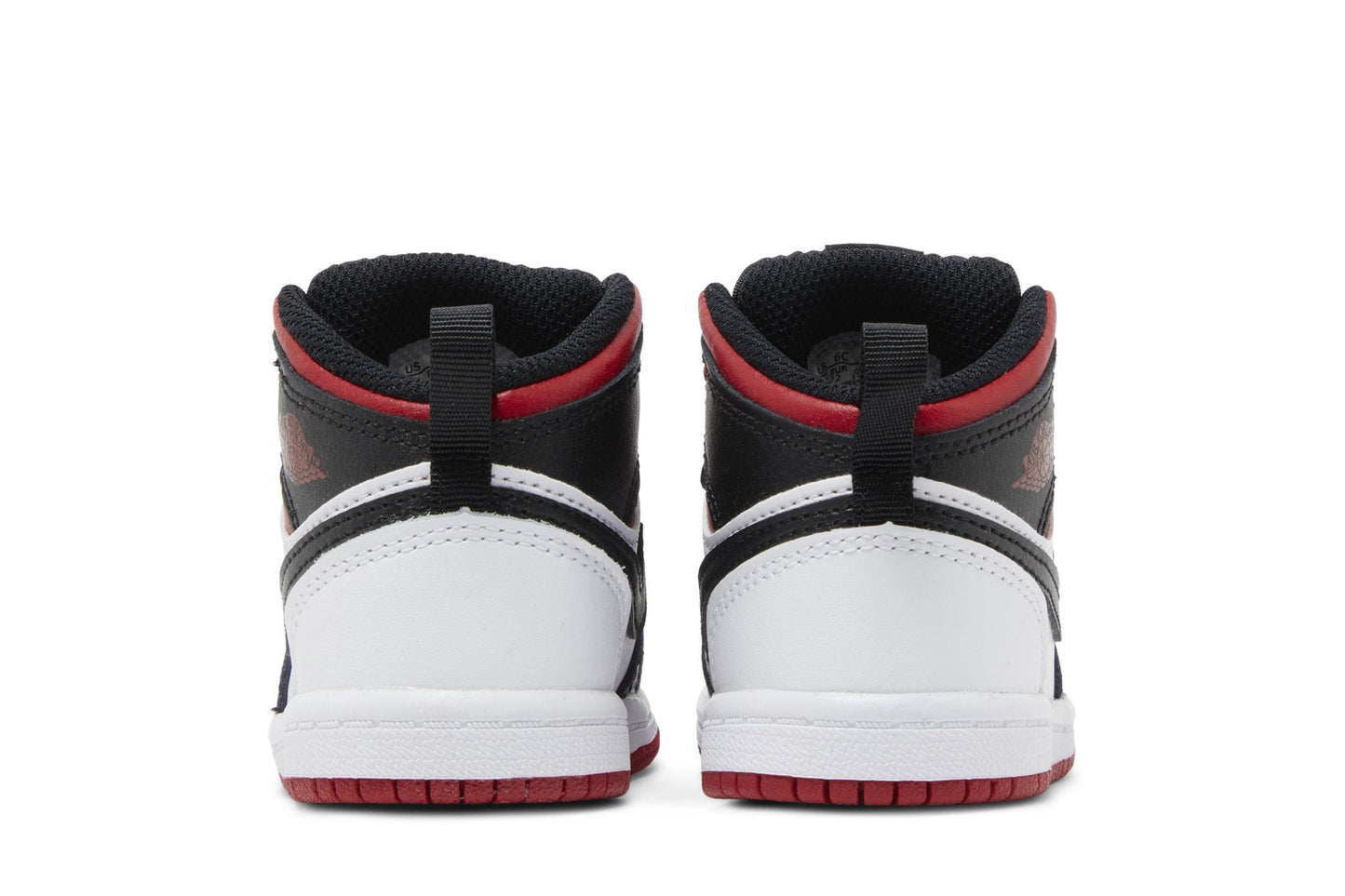 Toddlers Air Jordan Retro 1 Mid 'White Gym Red (Td)'