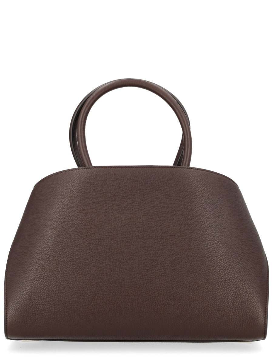 Handbag Hug Dark Brown Calf Leather