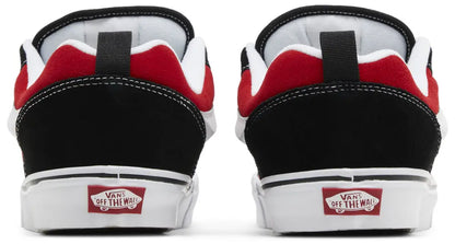 [vn0009qc6rt] Mens Vans Knu Skool - Red/white/black