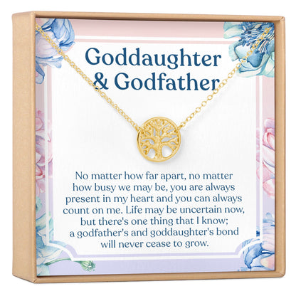 Goddaughter & Godfather Necklace, Multiple Styles Necklace
