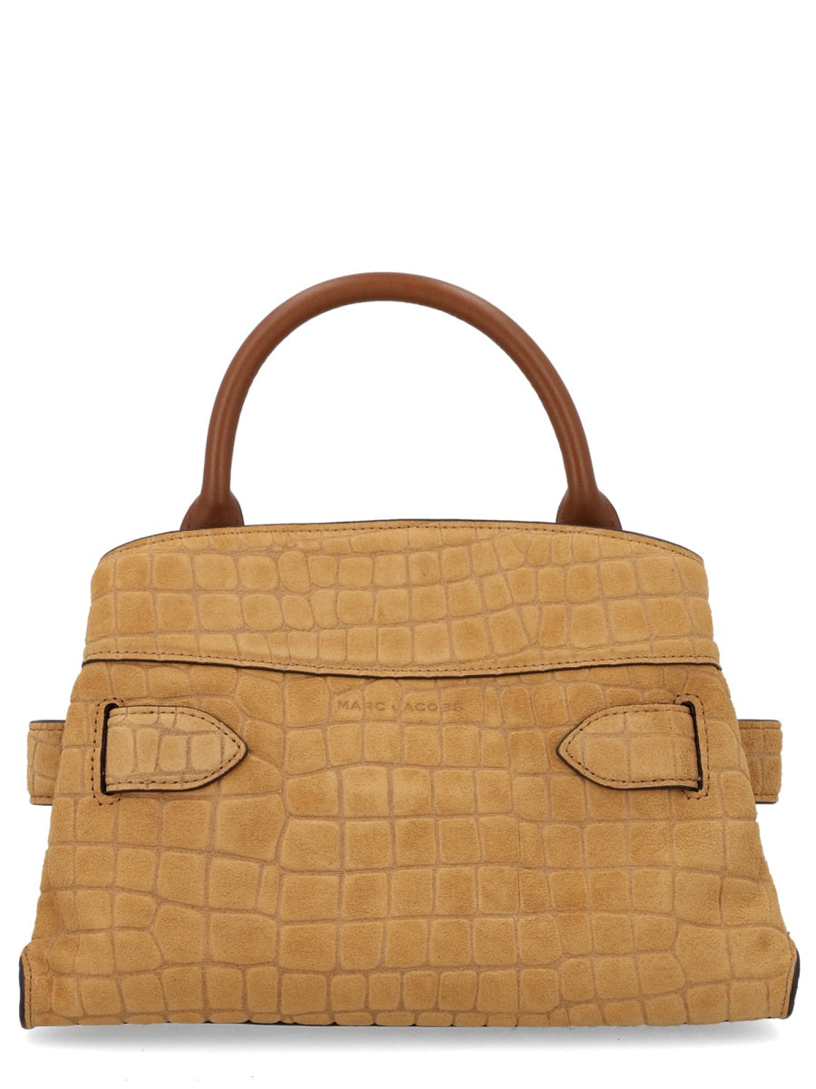 Leather Handbag Dakota Beige