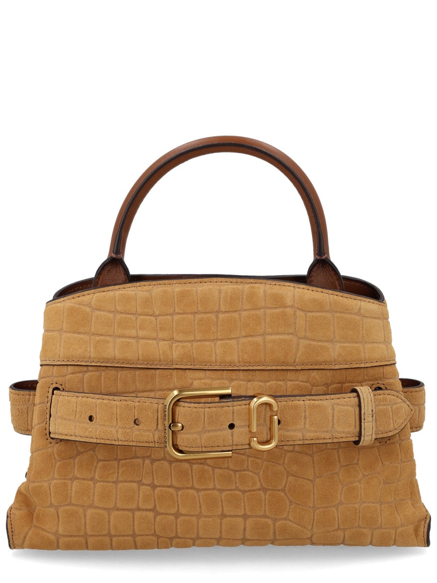 Leather Handbag Dakota Beige