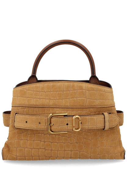 Leather Handbag Dakota Beige