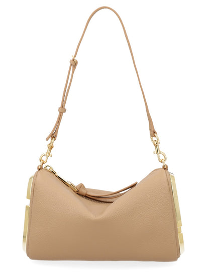 Shoulder Bag Snapshot Beige Leather