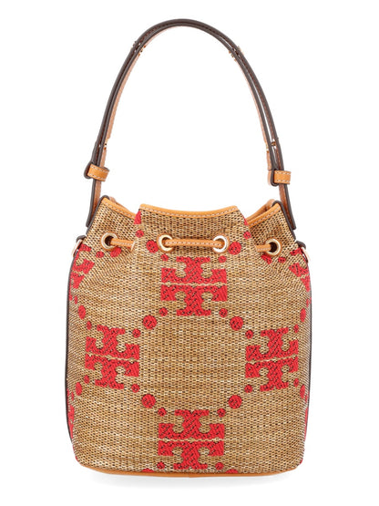 Bucket Bag T Monogram Beige