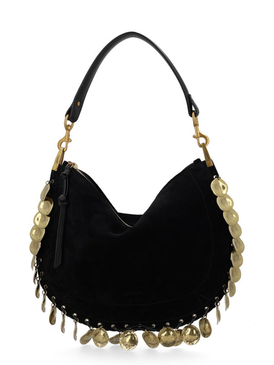 Shoulder Bag Oskan Black Calf Leather