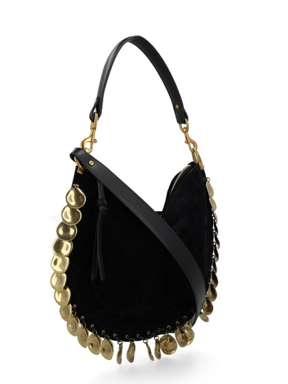 Shoulder Bag Oskan Black Calf Leather