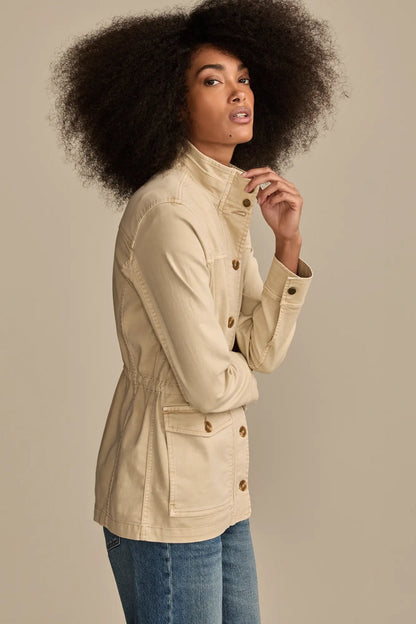 Lucky Brand Women's Utility Jacket - Wood Ash
