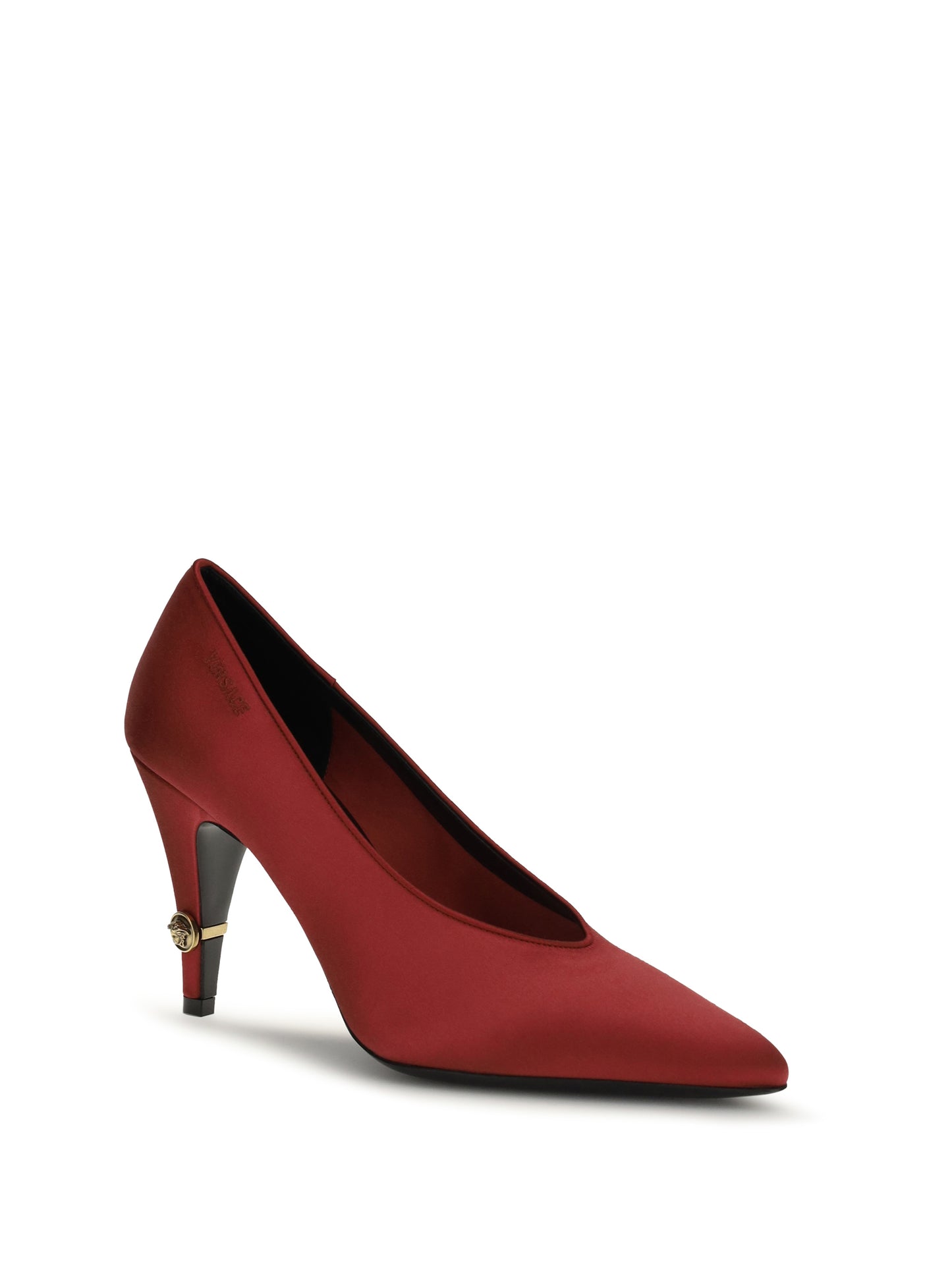 Pumps Gianni Satin Red