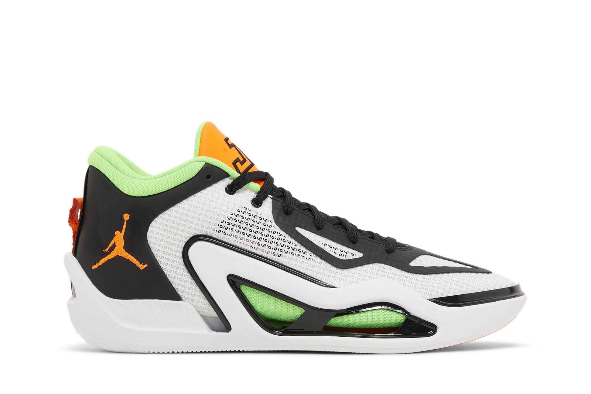 White/Black/Green Strike/Total Orange-