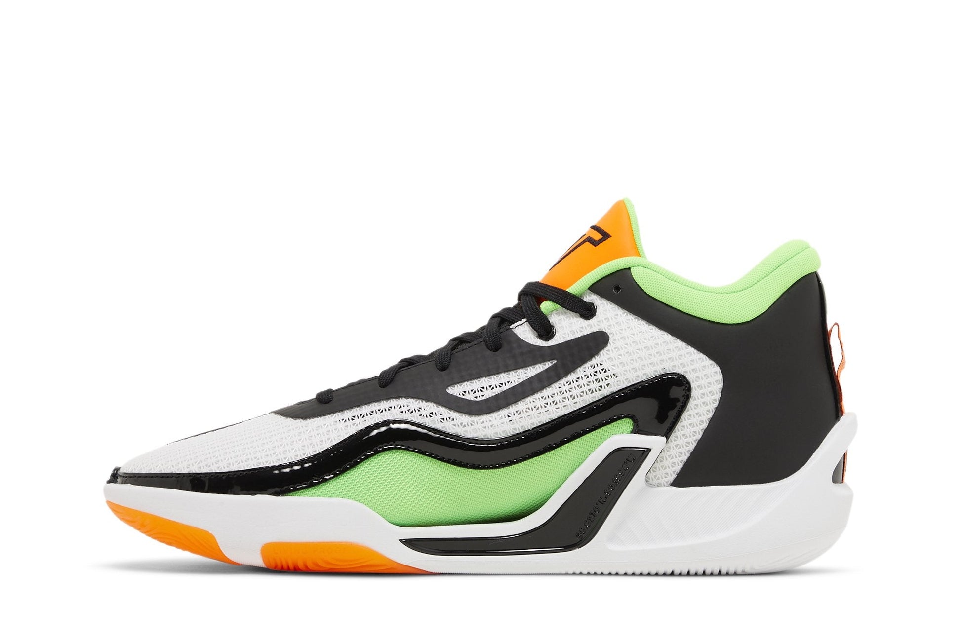 White/Black/Green Strike/Total Orange-