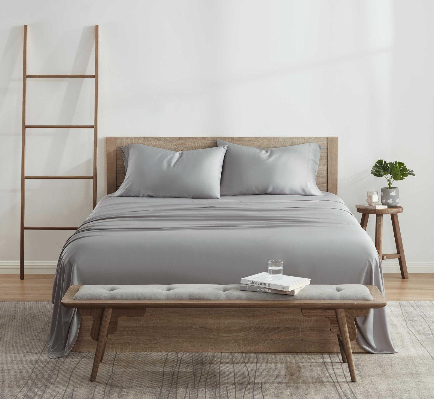 Kathy Ireland 300 Thread Count Bamboo 2 Piece Pillowcases