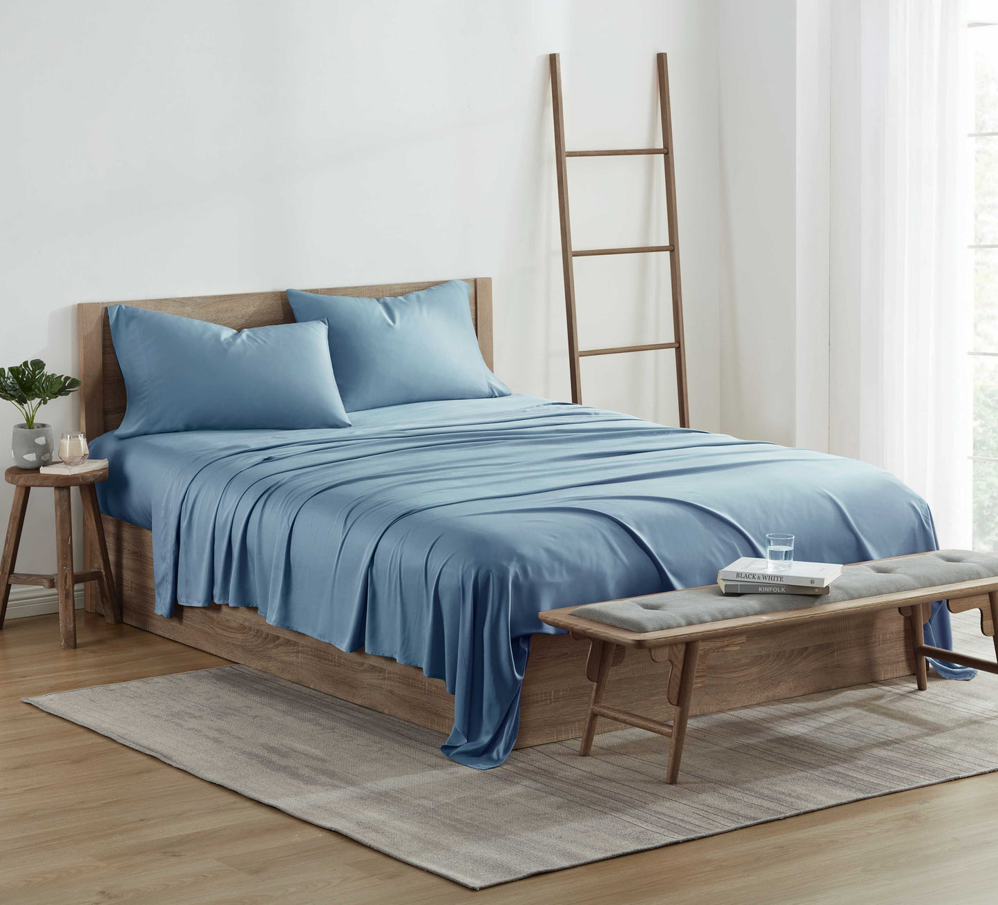 Kathy Ireland 300 Thread Count Bamboo 2 Piece Pillowcases