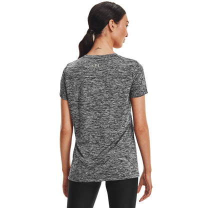 Under Armour Womens UA Tech Twist T-Shirt - Heather Grey