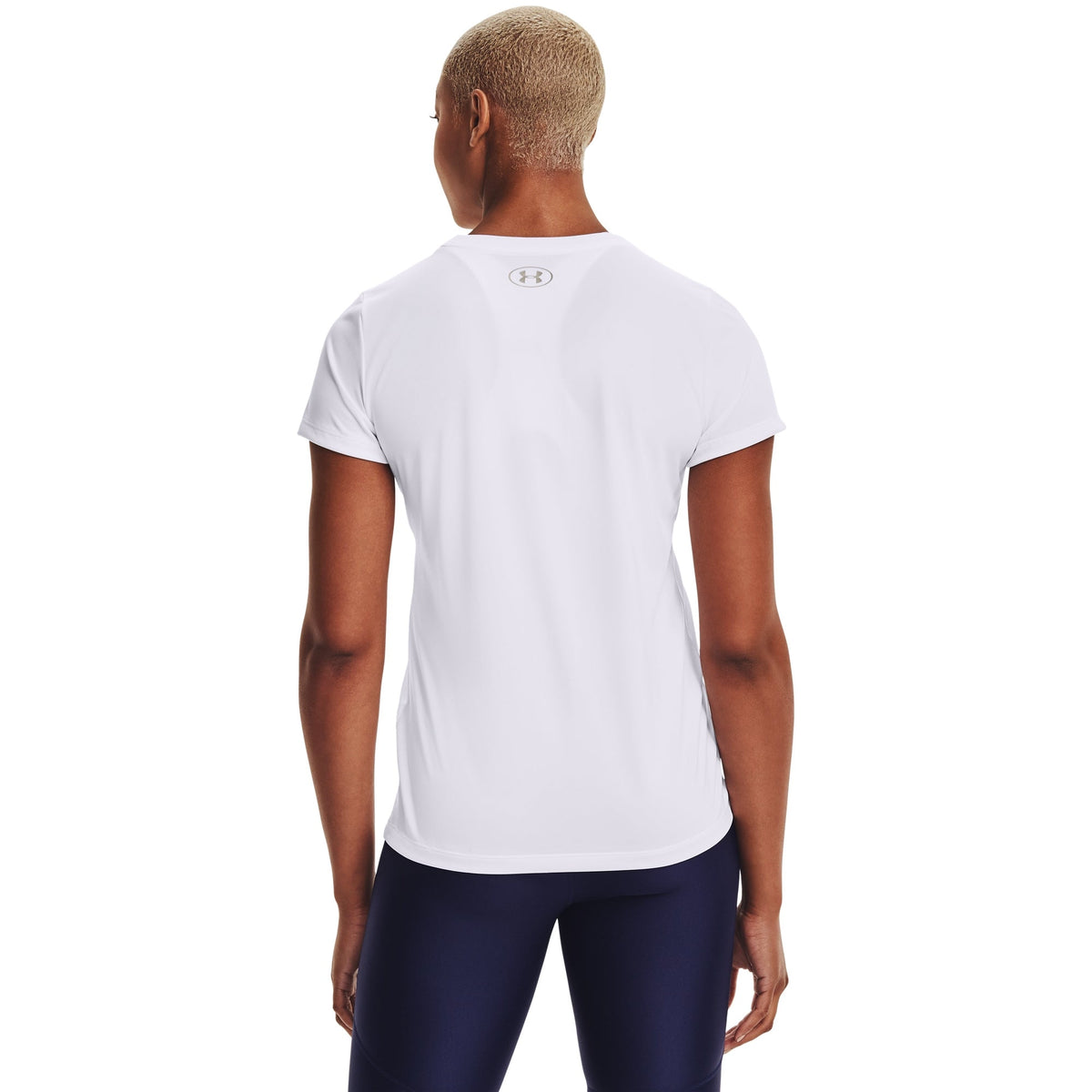 Under Armour Womens UA Crew Neck Performance Tech T-Shirt - White