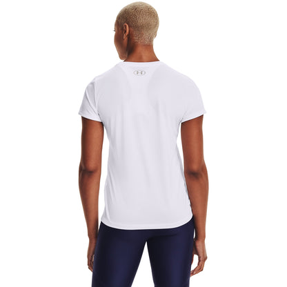 Under Armour Womens UA Crew Neck Performance Tech T-Shirt - White