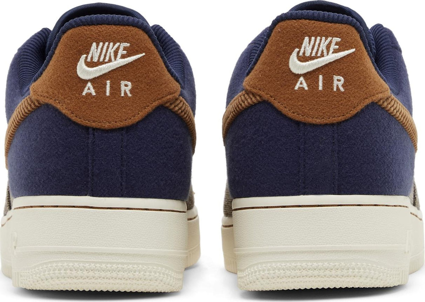 Nike Men's Air Force 1 Low '07 Prm 'Tweed Midnight Navy Corduroy' Sneakers