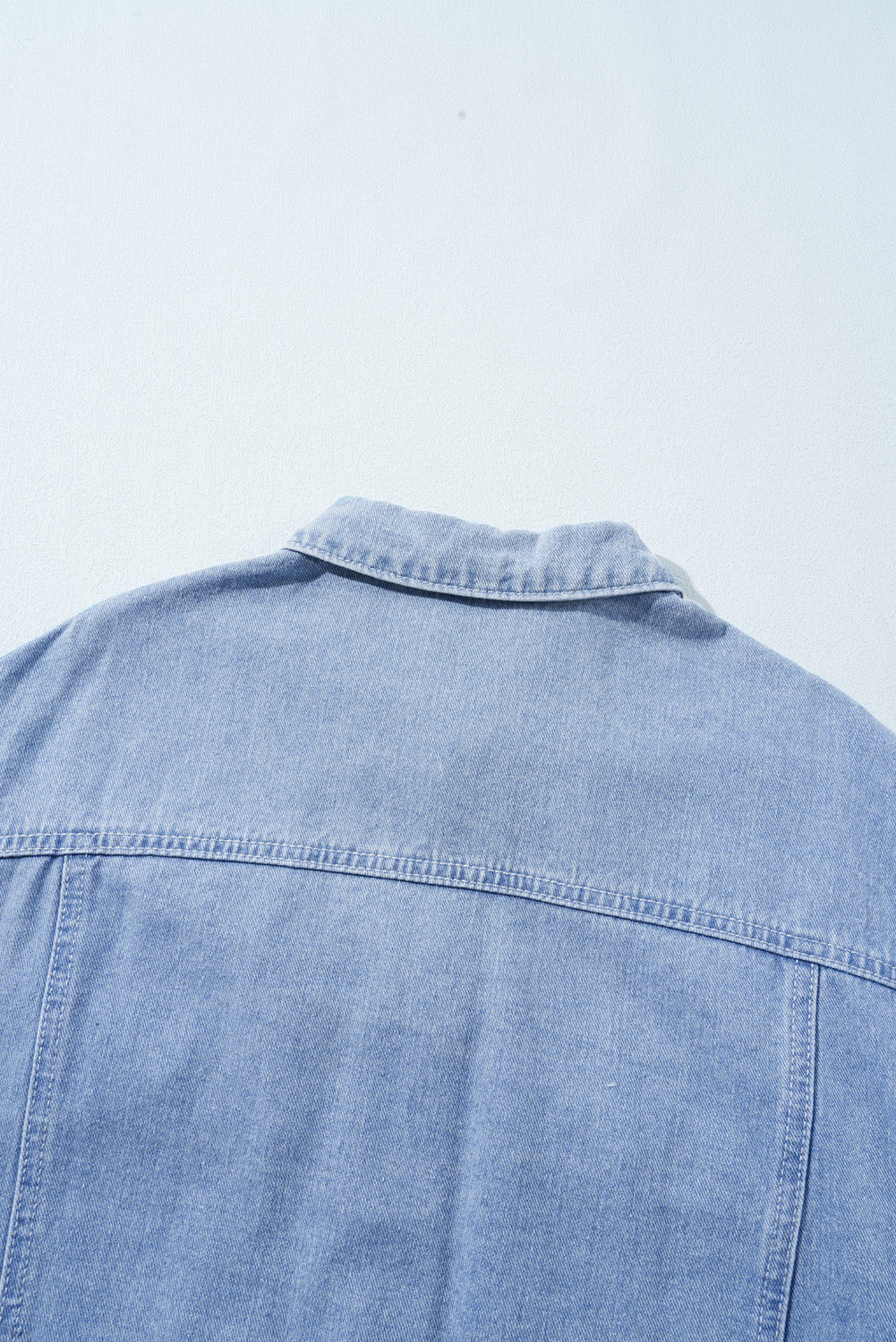 Threaded Pear Sofia Plaid Patchwork Oversized Jacket