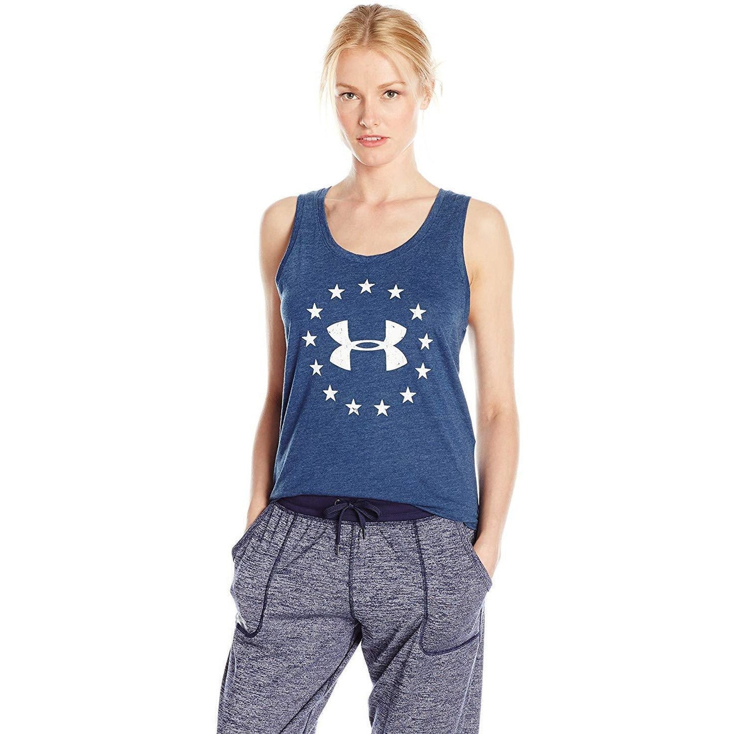 Under Armour Women's Freedom Logo Tank Tank Tops
