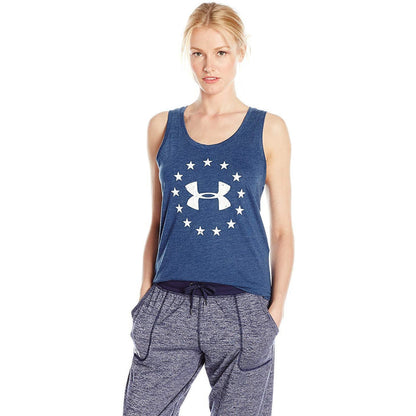 Under Armour Women's Freedom Logo Tank Tank Tops