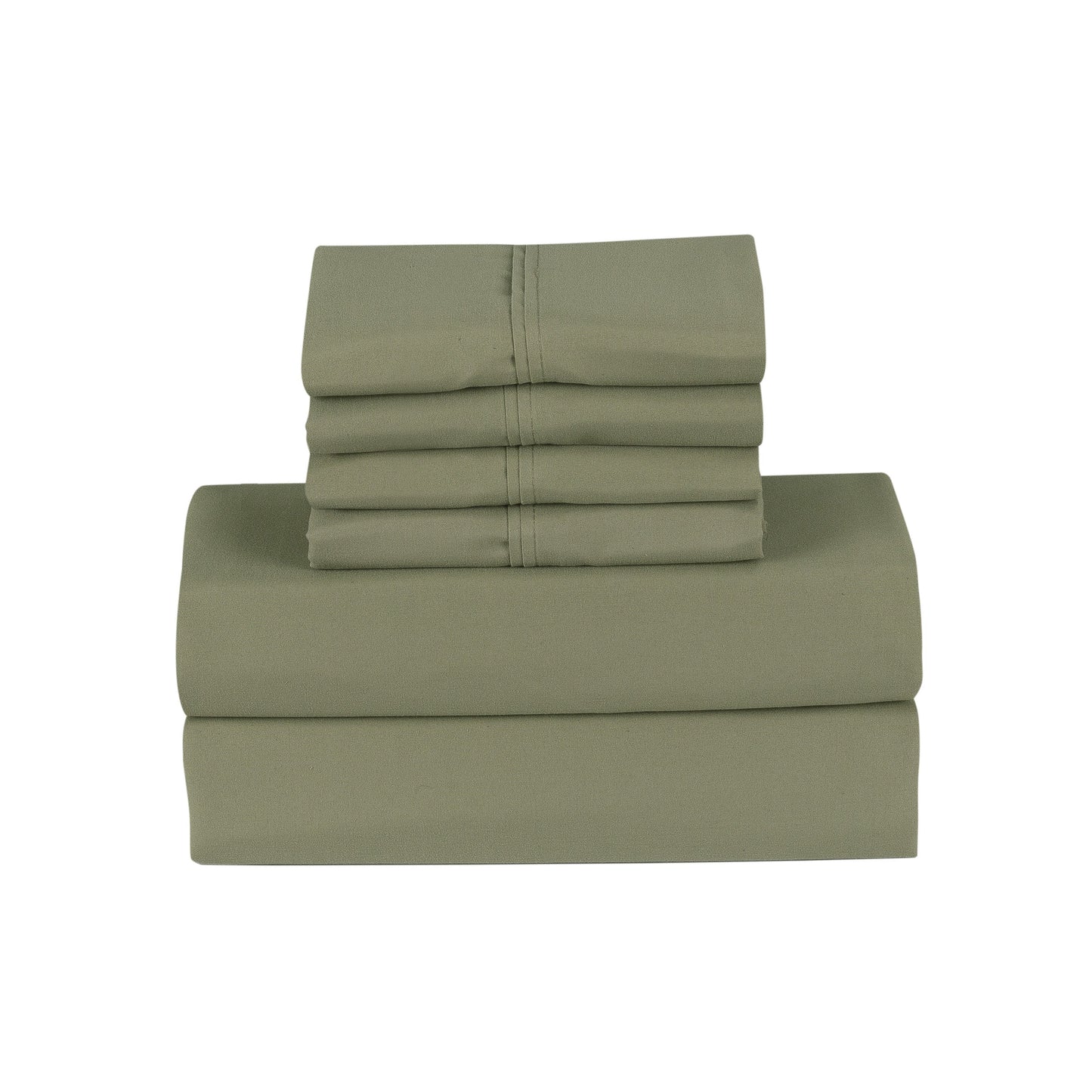 Bamboo 6 Piece 1800 Thread Count Smart Pocket Ultra Soft Luxury Sheet Set