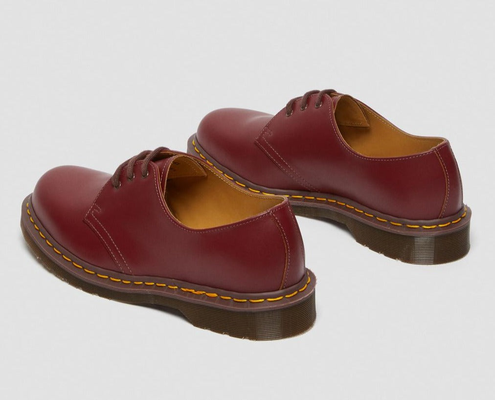 Men's Dr. Martens 1461 Vintage Made In England Oxford 'Red Quilon'