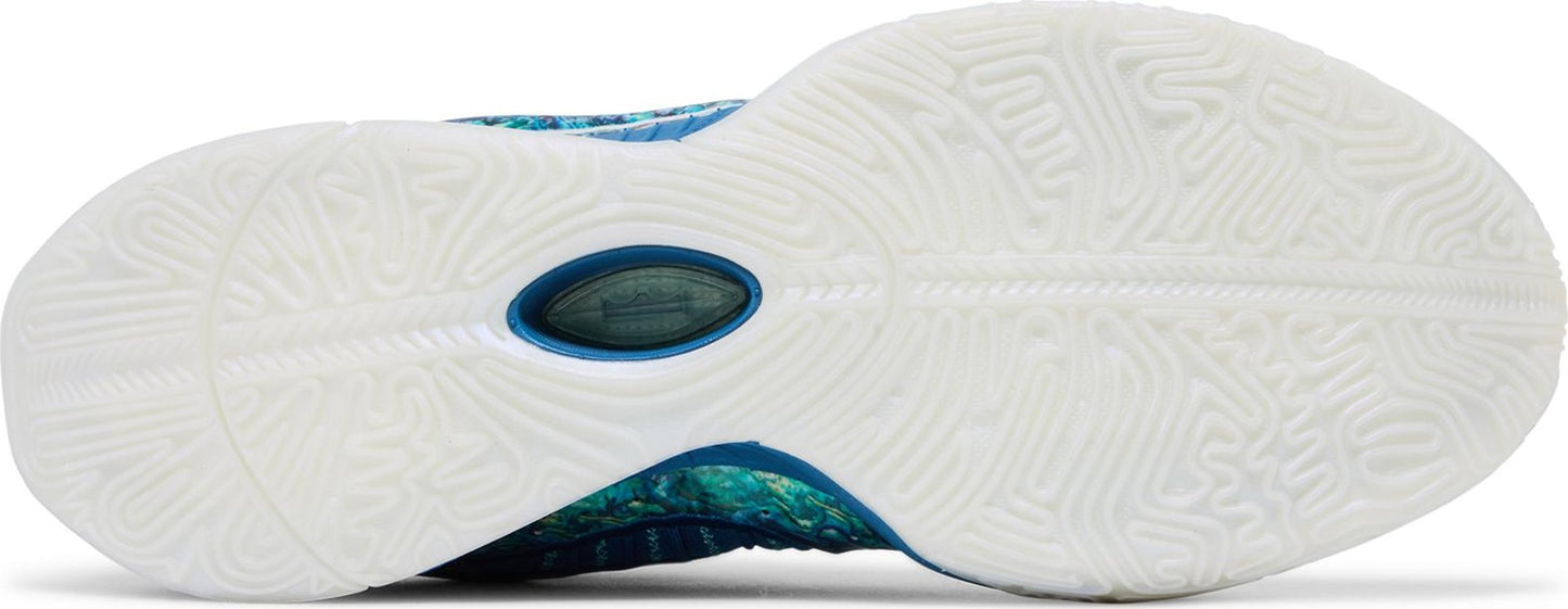 Nike Men's Lebron Xxi "Abalone" - Industrial Blue/Metallic Silver