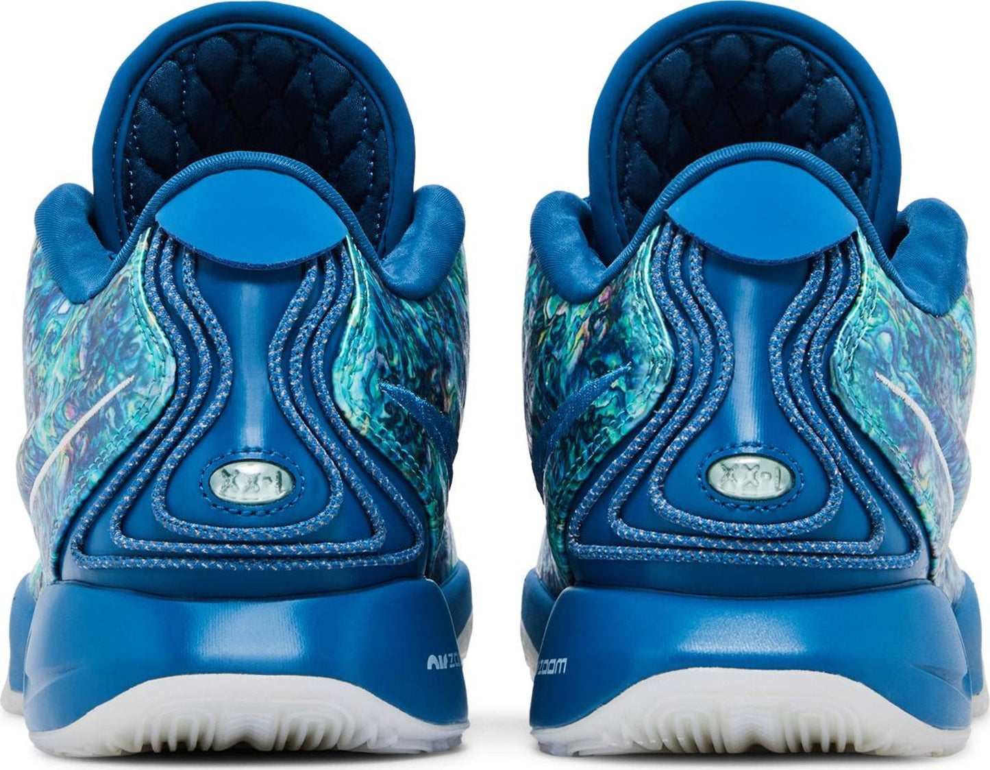 Nike Men's Lebron Xxi "Abalone" - Industrial Blue/Metallic Silver