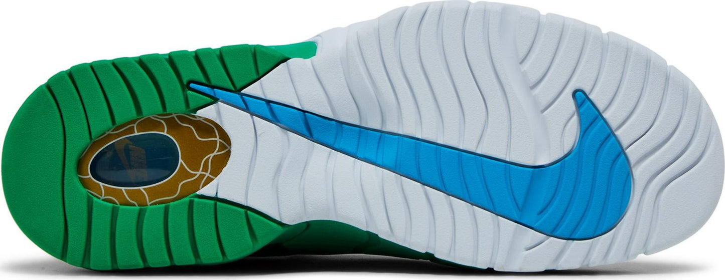 Stadium Green/Metallic Gold/White/Mystic Green/Blue Lightning-