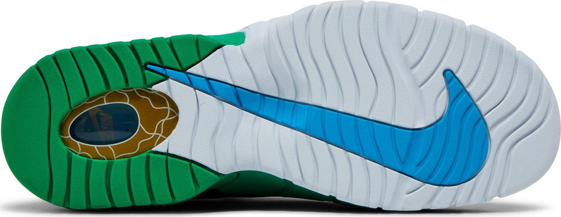 Stadium Green/Metallic Gold/White/Mystic Green/Blue Lightning-