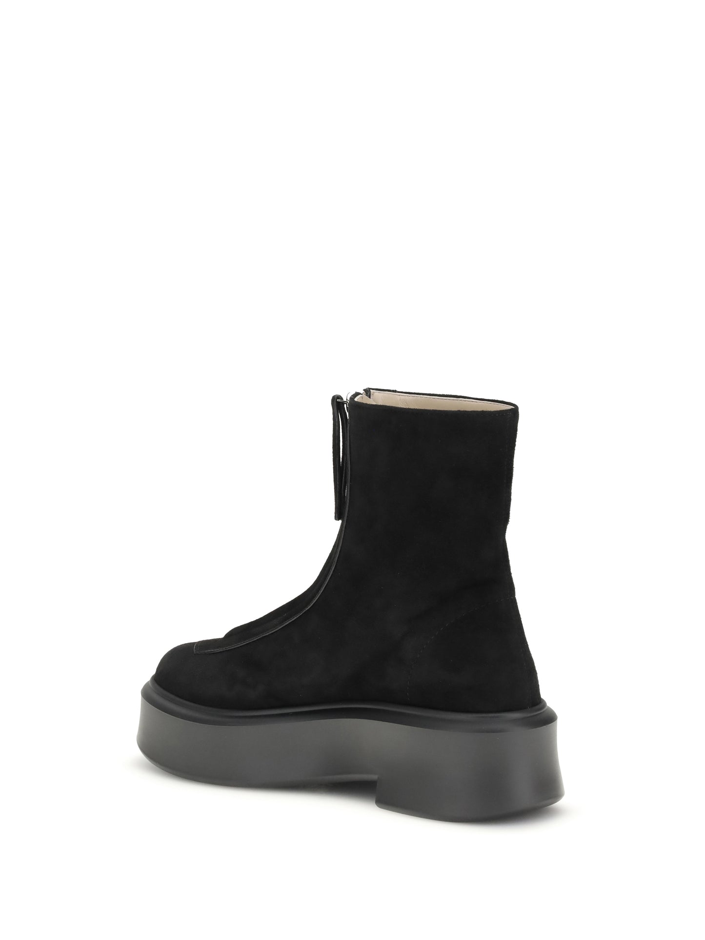 Leather Boots Black Calf