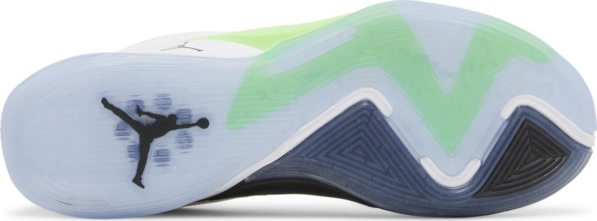 White/Black/Green Strike-