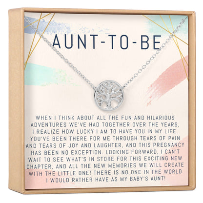 Aunt to Be Necklace, Multiple Styles Necklace