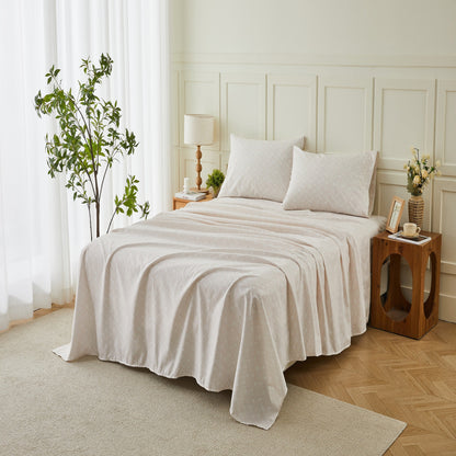Kathy Ireland Extra Soft Printed 4 Piece Sheet Set