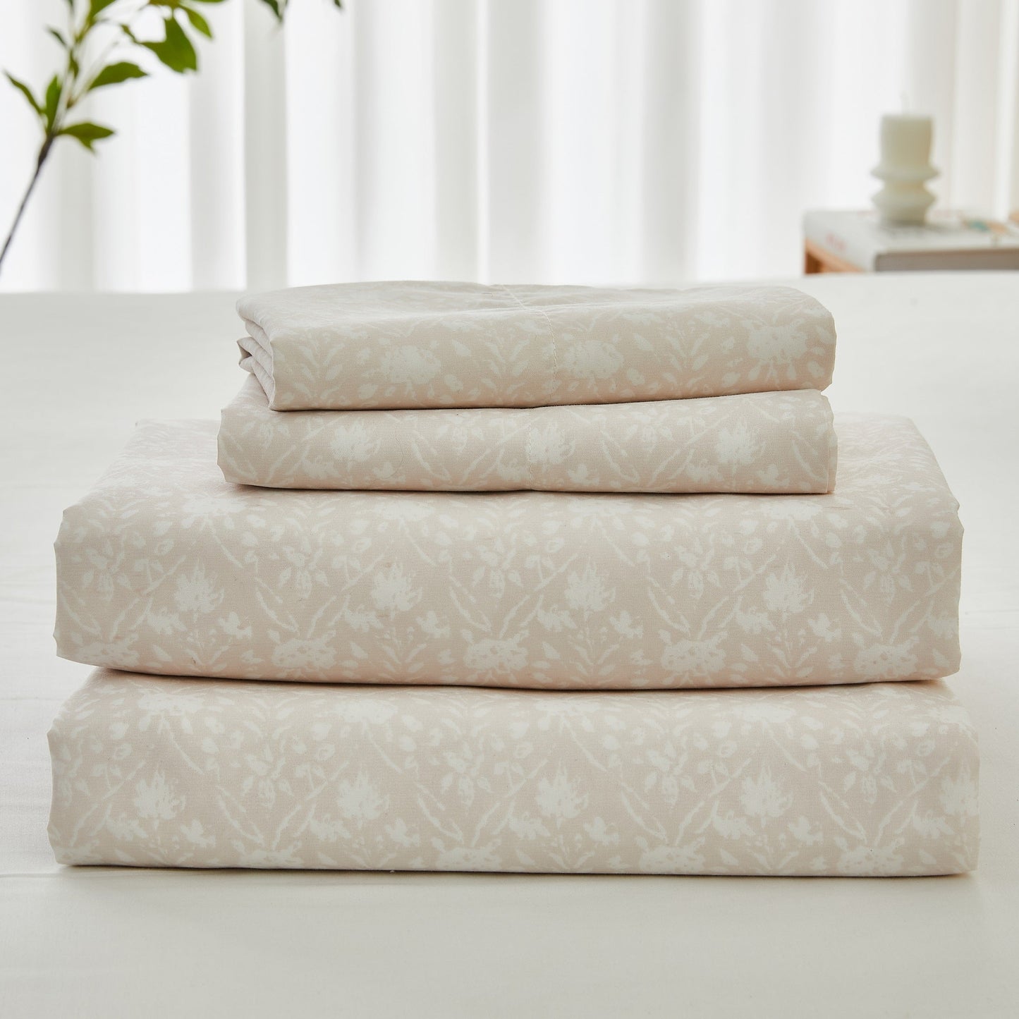 Kathy Ireland Extra Soft Printed 4 Piece Sheet Set