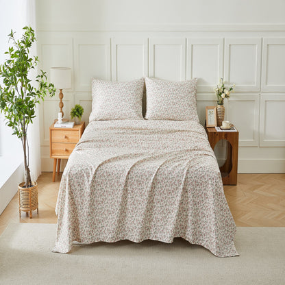 Kathy Ireland Extra Soft Printed 4 Piece Sheet Set