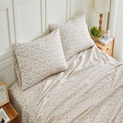 Kathy Ireland Extra Soft Printed 4 Piece Sheet Set