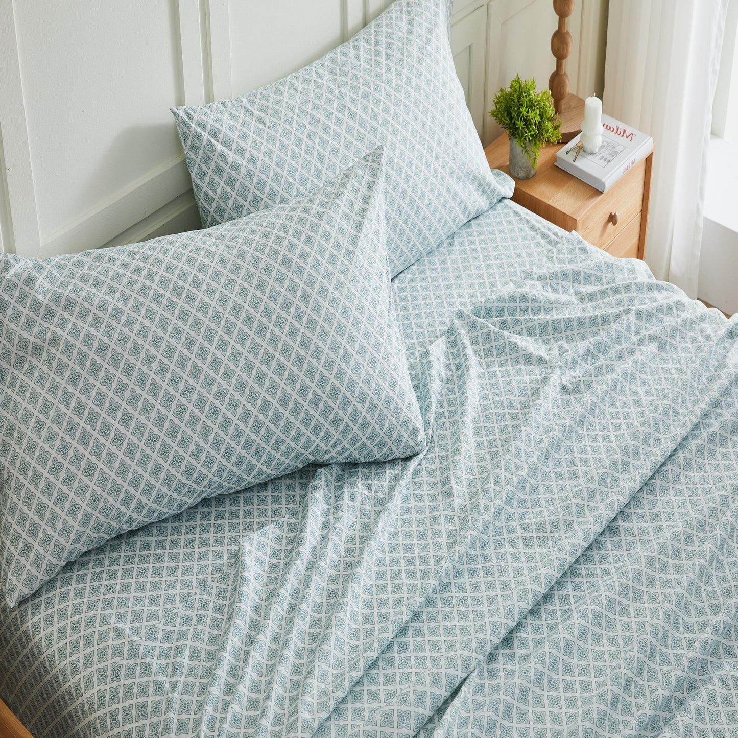 Kathy Ireland Extra Soft Printed 4 Piece Sheet Set